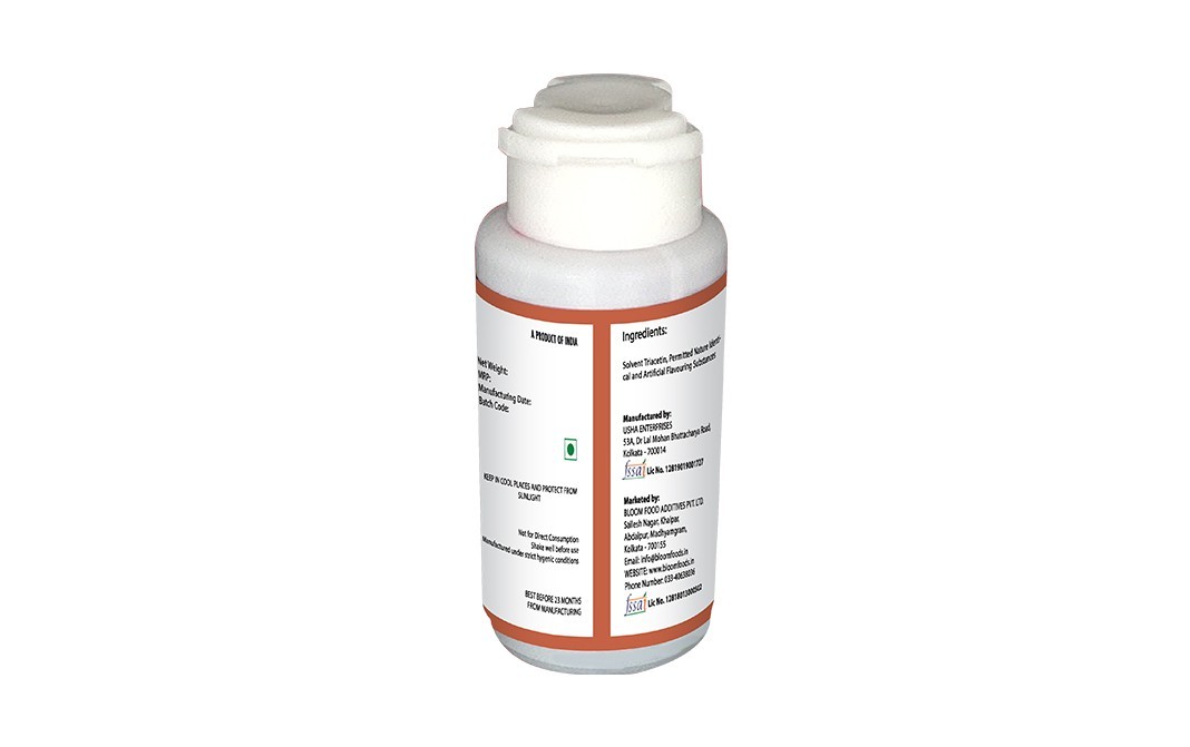 Bloom Hazelnut Natural Identical Flavouring Substance (Oil Soluble)   Plastic Bottle  30 millilitre